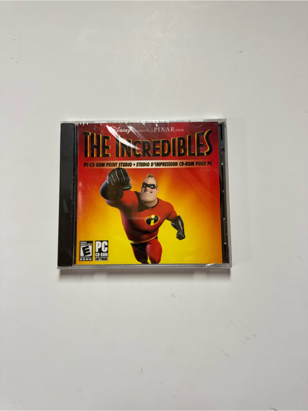 Disney Pixar The Incredibles Print Studio PC CD Rom Game Retro NWT Deadstock